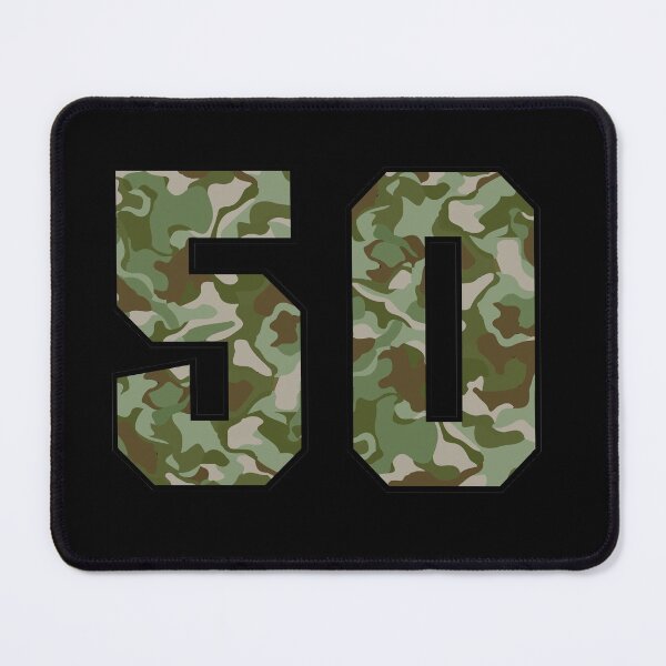 Item preview, Army Camo Number Fifty Veteran Lucky Number 50 designed and sold by Urosek.