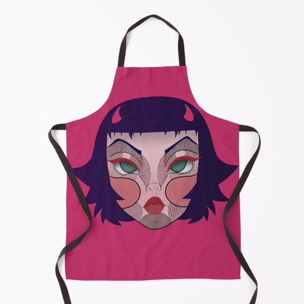Item preview, Little Devil Horns Demon Girl designed and sold by DoodlingMuse.