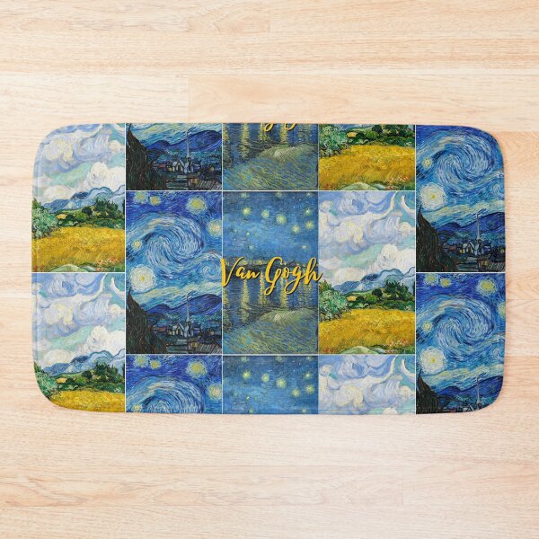 Item preview, Van Gogh Landscape Painting Collage designed and sold by Meek-Anime.
