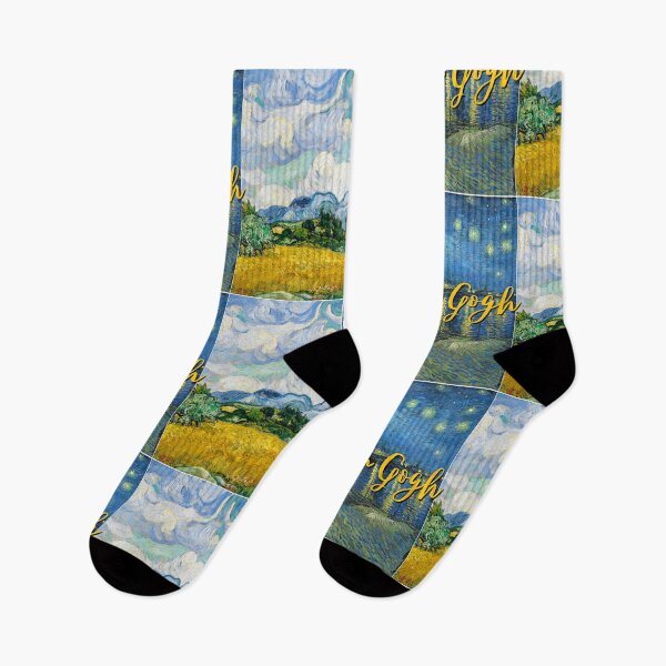 Item preview, Van Gogh Landscape Painting Collage designed and sold by Meek-Anime.