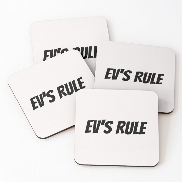 Item preview, EVs Rule (Electric Vehicles Rule), Especially In A Fuel Shortage. Text only design designed and sold by JellyBeenzz.