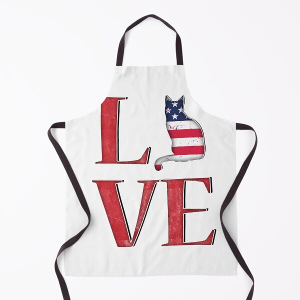 Item preview, USA LOVE CATS designed and sold by DabGraphic.