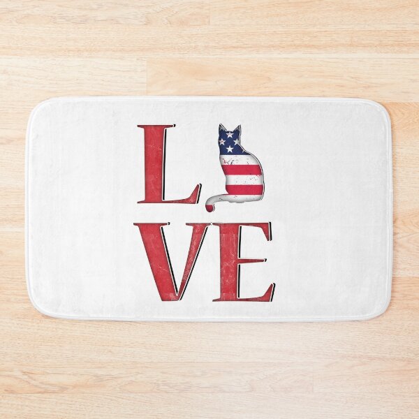 Item preview, USA LOVE CATS designed and sold by DabGraphic.