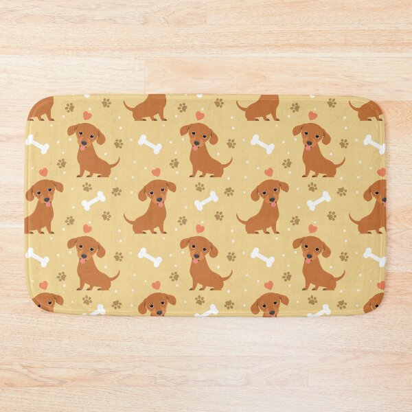 Item preview, LOVE Red Chiweenie dachshund chihuahua mix designed and sold by Lulupainting.