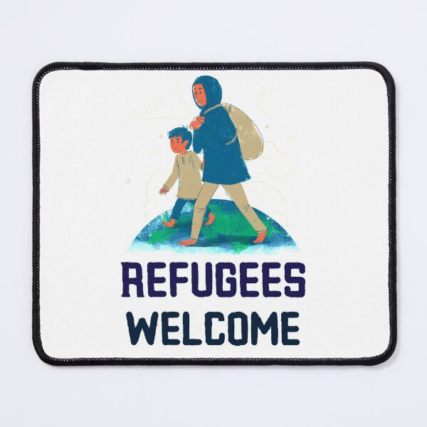 Item preview, Refugees Welcome. Refugee Rights designed and sold by Rebel-Design.