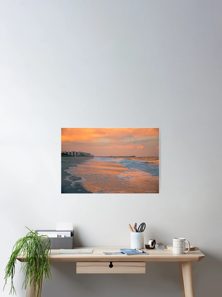 Thumbnail 2 of 3, Poster, Sunset Orange designed and sold by Roselyn Shoko.