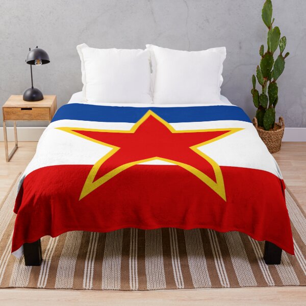 Item preview, Yugoslavia Flag Inspired designed and sold by RevolutionInPaint.