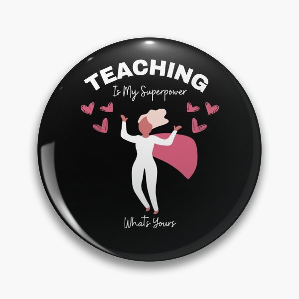 Item preview, Teaching Is My Super Power Whats Yours designed and sold by Tiienda ⭐⭐⭐⭐⭐(1.3k).
