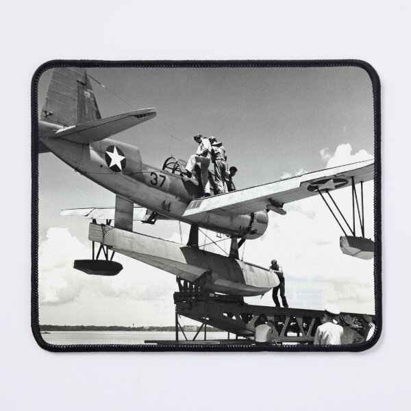 Item preview, WWII US Navy Vought Kingfisher designed and sold by retrophotoworks.