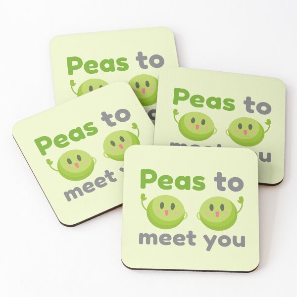 Item preview, Peas to Meet You designed and sold by punnylauren.