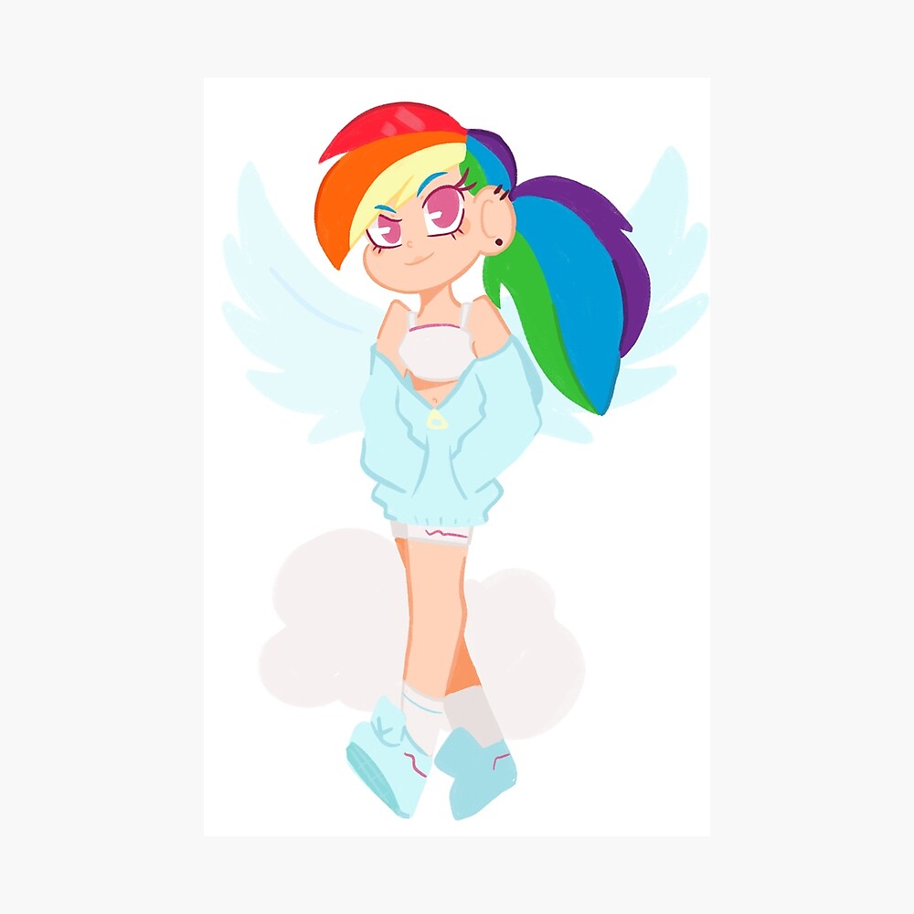 Rainbow Dash Human Ver 