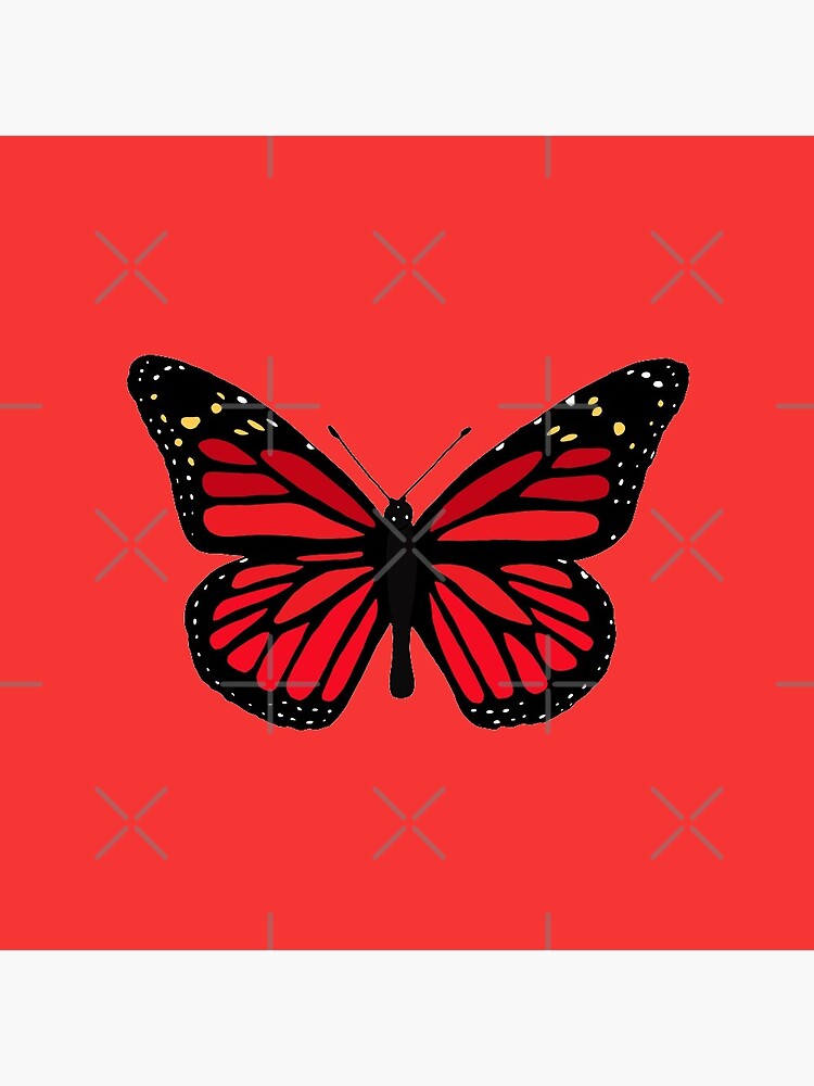 Red Butterfly Pin