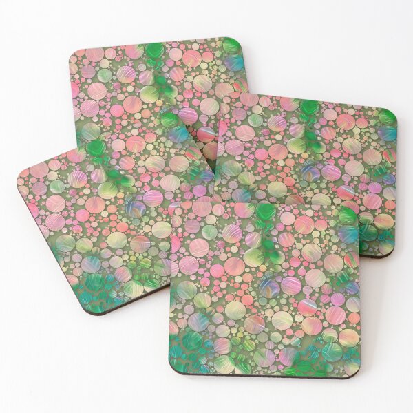 Item preview, Hoovering Bubble Streaks designed and sold by Leslie Montgomery Art.