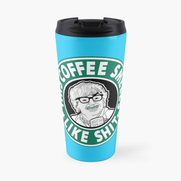 Austin Powers The coffee smells like shit Travel Mug