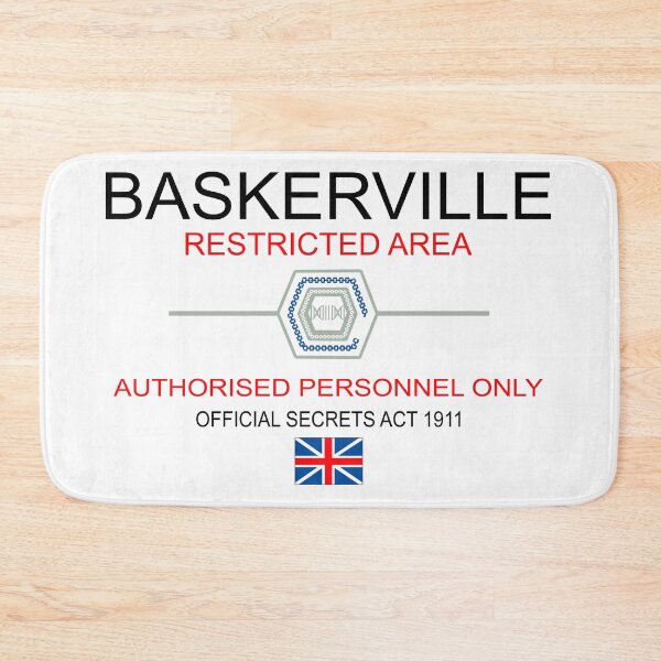 Item preview, Baskerville Restricted Area designed and sold by Shaney442.