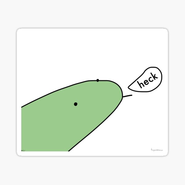 Aperçu de l'œuvre Heck Snek - Tiny Snek Comics créée et vendue par acohen110.