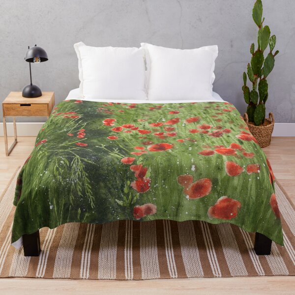 Aperçu de l'œuvre Champ de coquelicots créée et vendue par victorsboutique.