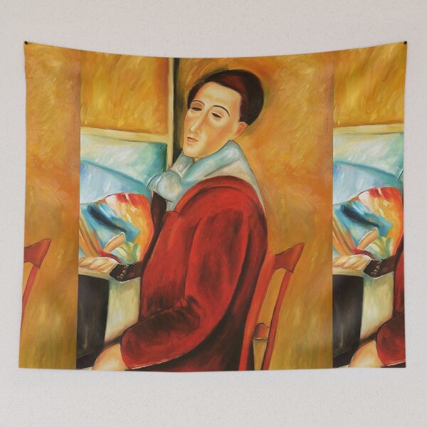 Item preview, Portrait by Modigliani designed and sold by Vintage Designs +.
