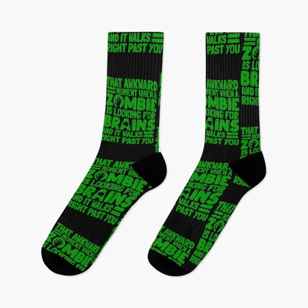 Item preview, Awkward moment zombie walks past you Halloween - men/ women /kids Halloween  designed and sold by Designs Of all kinds.