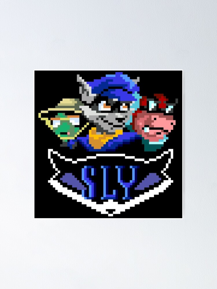 SLY COOPER THIEVES 5 2020 ANTV  Poster for Sale by VivaHuia