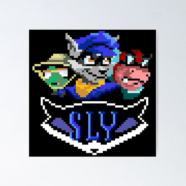 Sly Cooper Band of Thieves (custom PS2 cover version) Poster for Sale by  AlyssaFoxah