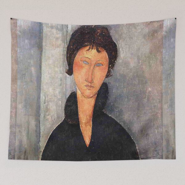 Item preview, Portrait of a lady by Modigliani designed and sold by Vintage Designs +.