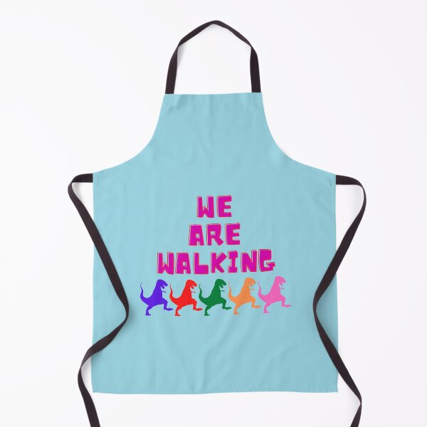 Item preview, Five dinosaurs walk together with words we are walking designed and sold by Trianglegreen.