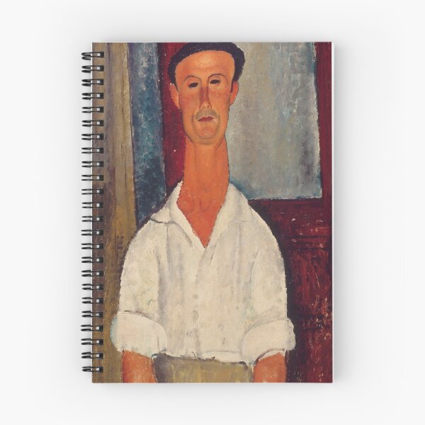 Item preview, Portrait of a man by Modigliani designed and sold by Vintage Designs +.