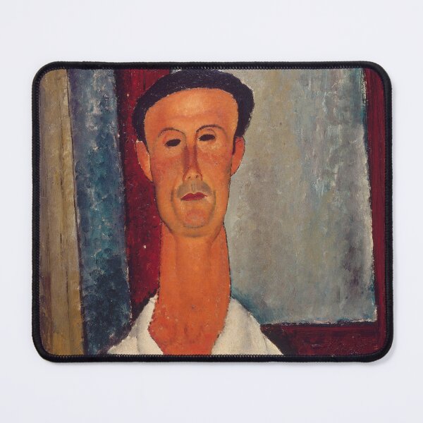Item preview, Portrait of a man by Modigliani designed and sold by Vintage Designs +.