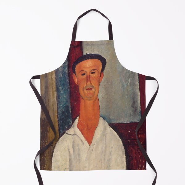 Item preview, Portrait of a man by Modigliani designed and sold by Vintage Designs +.