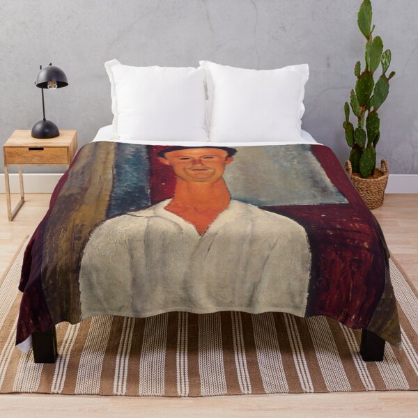 Item preview, Portrait of a man by Modigliani designed and sold by Vintage Designs +.