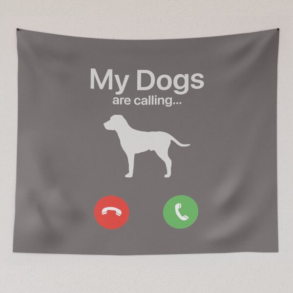 Item preview, My Dogs Are Calling designed and sold by FiaFiaPress.