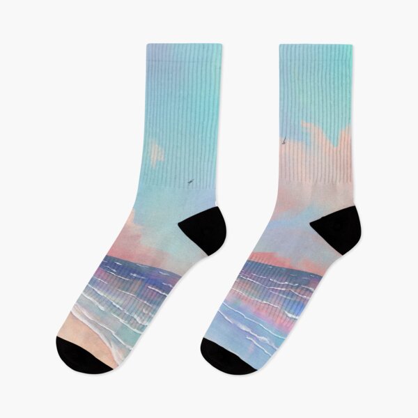 Item preview, Colourful Seascape Calm Seas designed and sold by ArtfulBonBon.