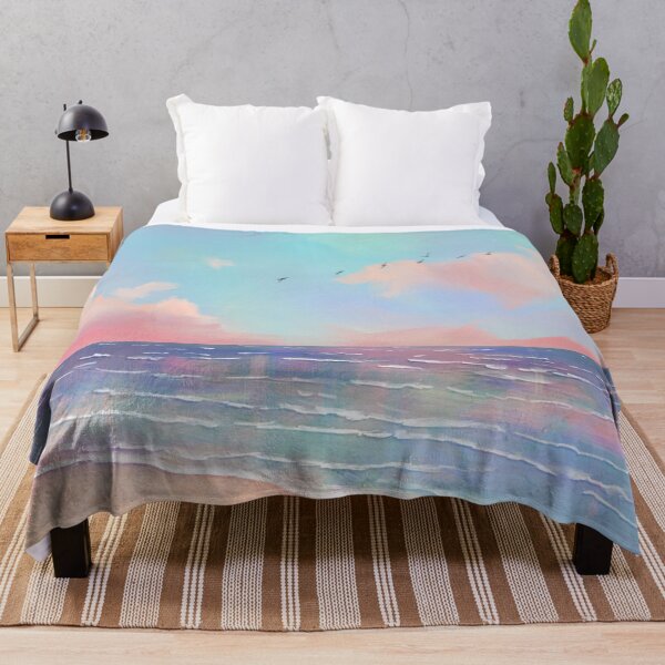 Item preview, Colourful Seascape Calm Seas designed and sold by ArtfulBonBon.