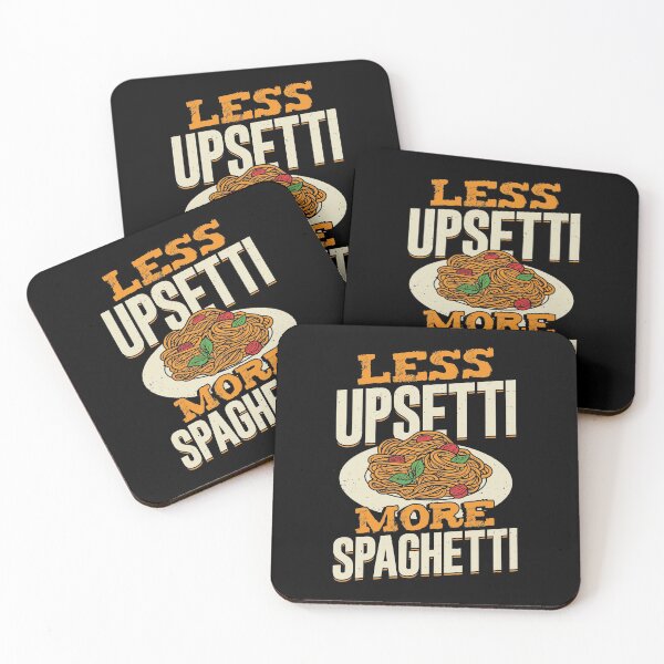 Item preview, Less Upsetti More Spaghetti designed and sold by Marcid95.