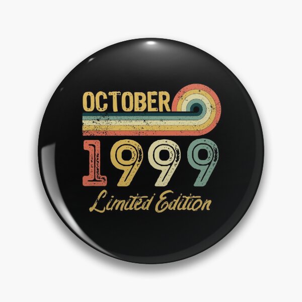 Item preview, Retro Vintage 22nd Birthday - Born in October 1999 designed and sold by meedTee.