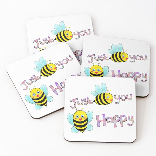 Item preview, Just Bee You Bee Happy art illustration designed and sold by Kalin-Lyfe.
