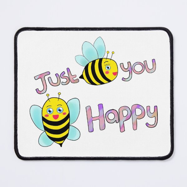 Item preview, Just Bee You Bee Happy art illustration designed and sold by Kalin-Lyfe.