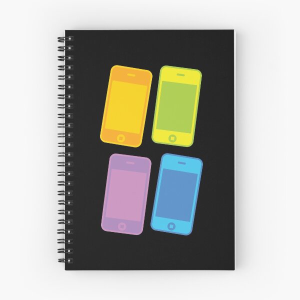 Item preview, Four blank mobile cell phones in colours designed and sold by jazzydevil.