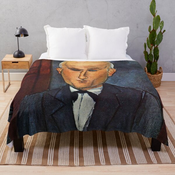 Item preview, Vintage portrait by Modigliani designed and sold by Vintage Designs +.