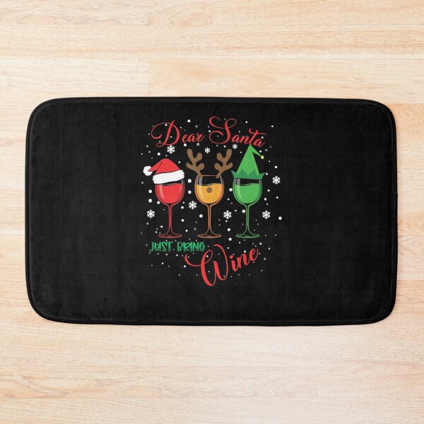 Item preview, Dear Santa Just Bring Wine Wine Drinking Pajama Xmas designed and sold by lehienanh.