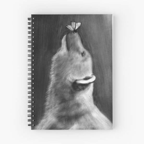 Item preview, polar bear and butterfly designed and sold by bearly-creative.