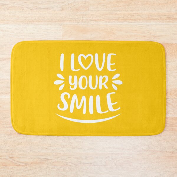 Item preview, I Love Your Smile (Yellow BG) designed and sold by FilipeFerreira.