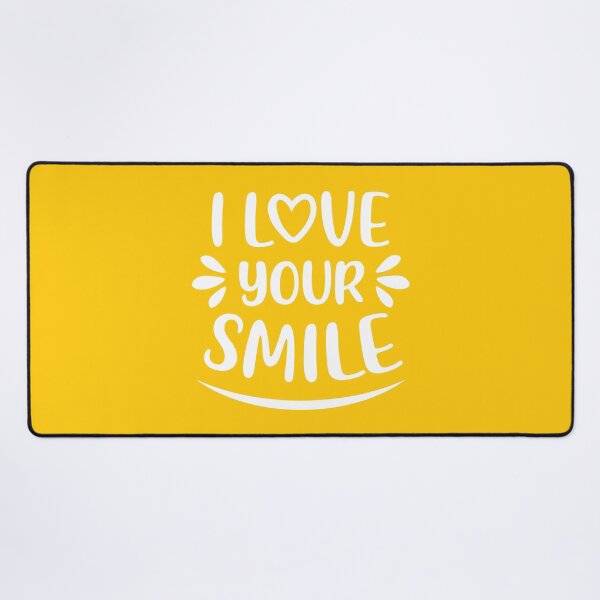 Item preview, I Love Your Smile (Yellow BG) designed and sold by FilipeFerreira.