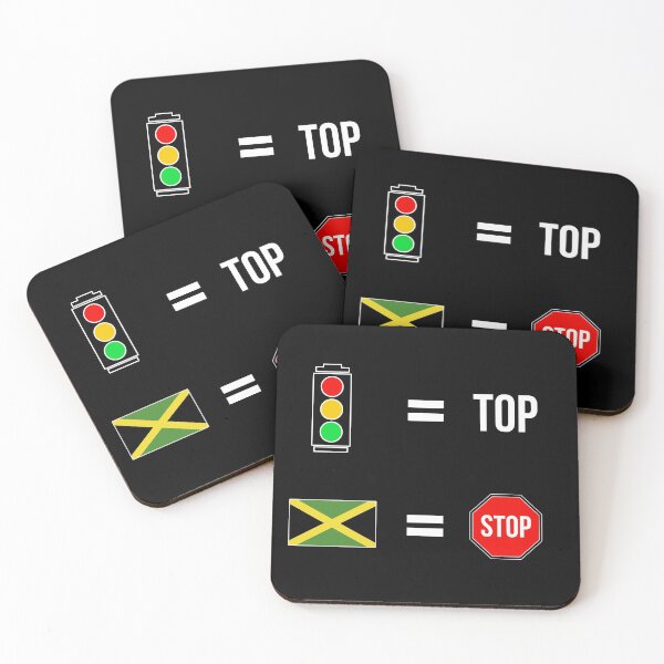 Item preview, Traffic light top - Jamaica stop | coalition parliament designed and sold by Watersolution.