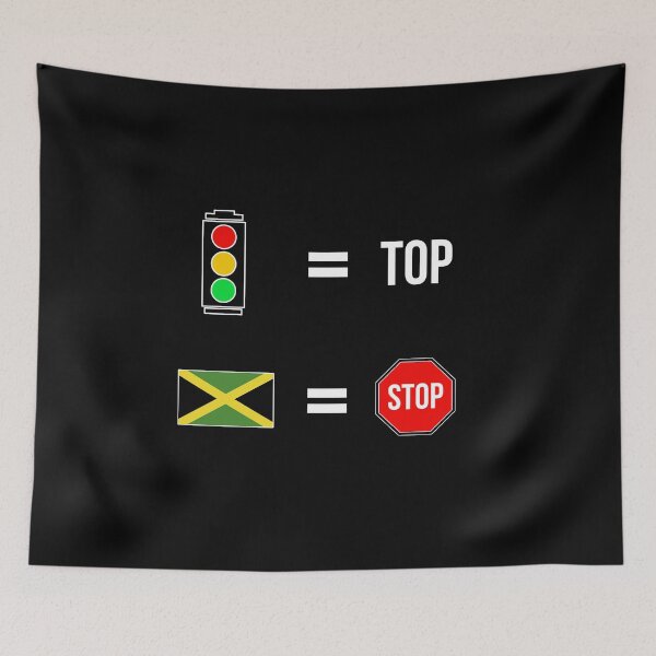 Item preview, Traffic light top - Jamaica stop | coalition parliament designed and sold by Watersolution.