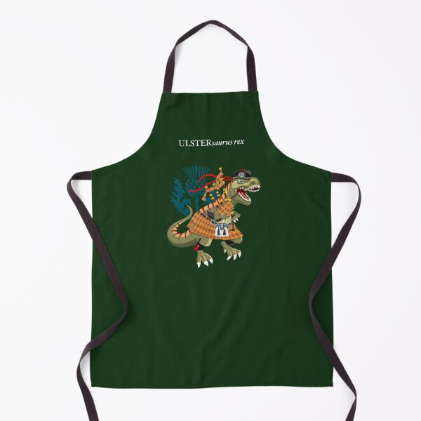 Item preview, Clanosaurus Rex ULSTERsaurus Plaid Ulster Irish Ireland Family Tartan designed and sold by Lisa Rotenberg.