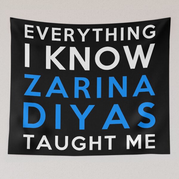 Item preview, Everything i know - Zarina Diyas designed and sold by 2Girls1Shirt.