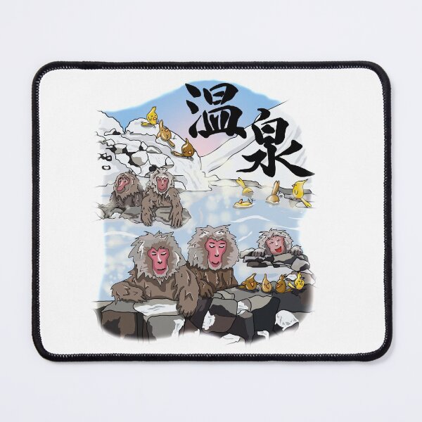 Item preview, Hot spring onsen monkeys designed and sold by CuisineCat.