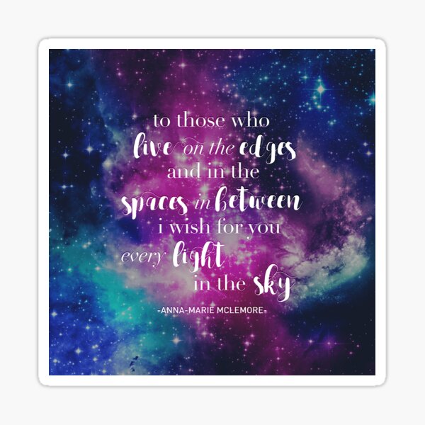 I wish for you every light in the sky v2 Sticker